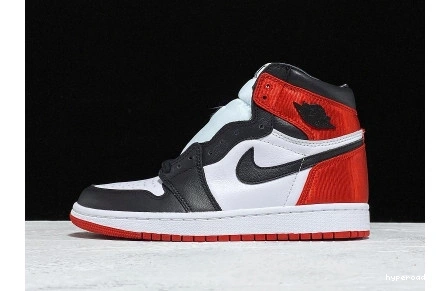 Hyperoad TOE JORDAN RETRO BLACK SATIN HIGH - 1 0927